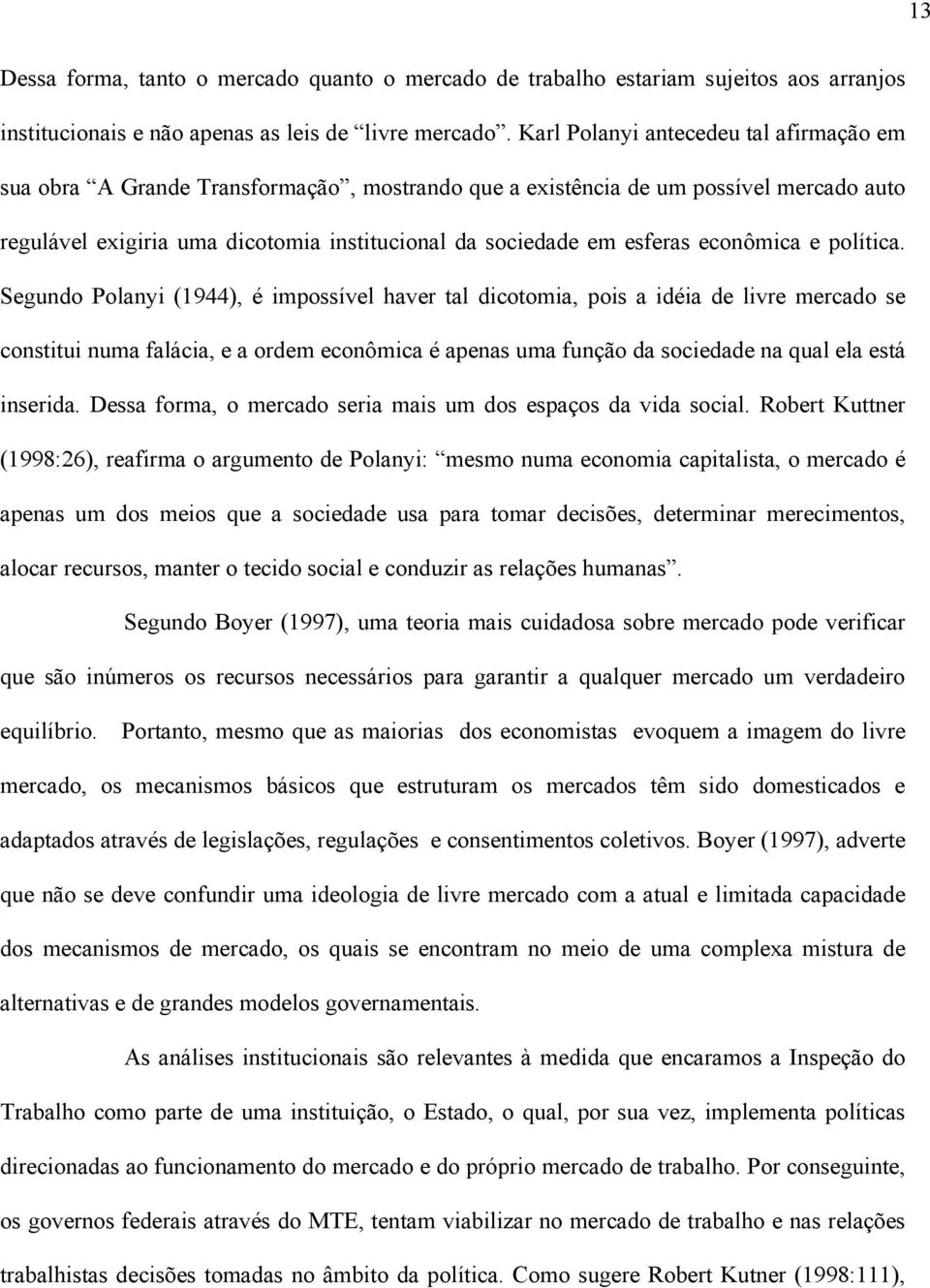 econômica e política.