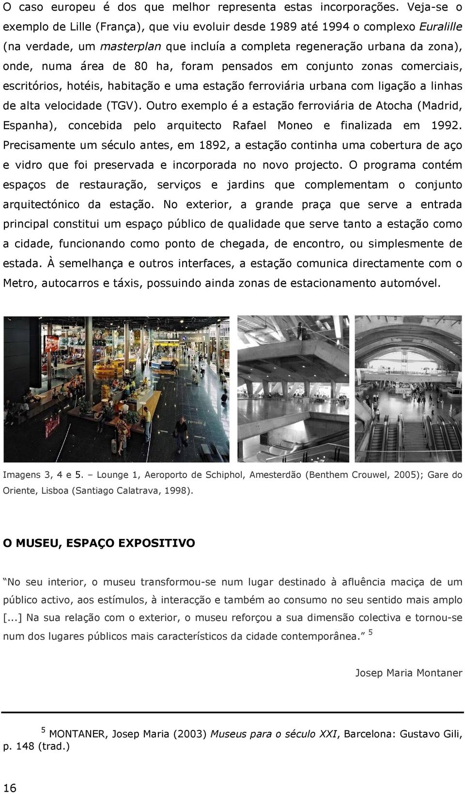 foram pensados em conjunto zonas comerciais, escritórios, hotéis, habitação e uma estação ferroviária urbana com ligação a linhas de alta velocidade (TGV).