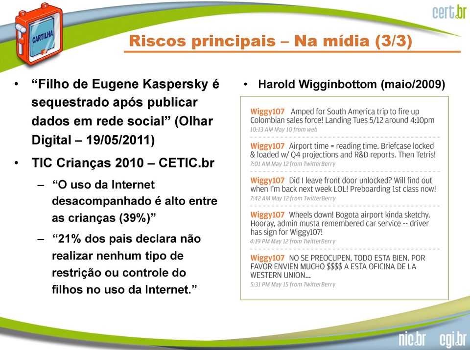 Crianças 2010 CETIC.