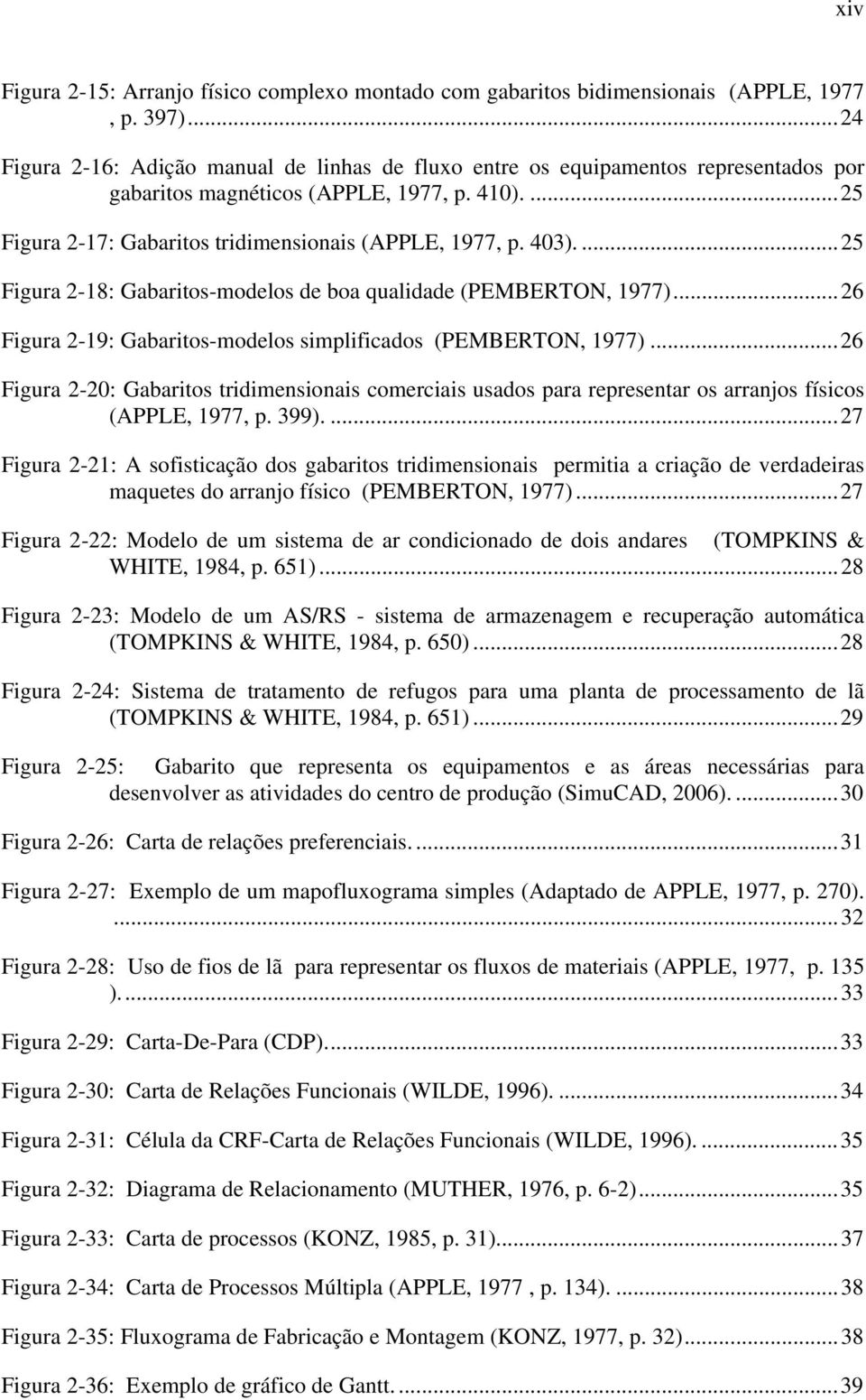 403)....25 Figura 2-18: Gabaritos-modelos de boa qualidade (PEMBERTON, 1977)...26 Figura 2-19: Gabaritos-modelos simplificados (PEMBERTON, 1977).