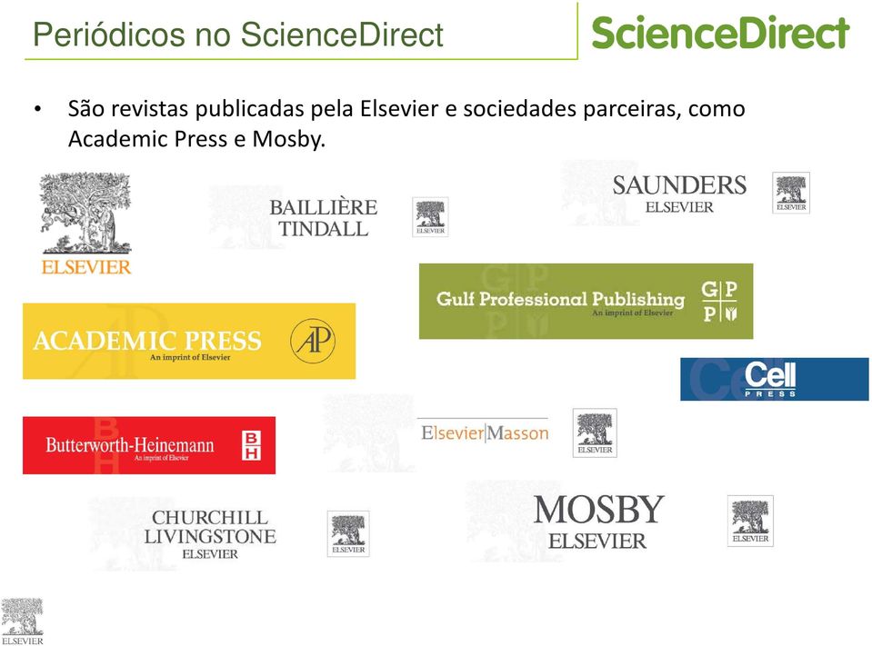 Elsevier e sociedades