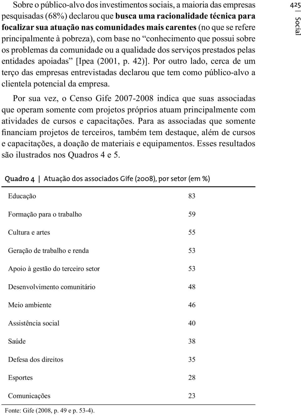 Por outro lado, cerca de um terço das empresas entrevistadas declarou que tem como público-alvo a clientela potencial da empresa.