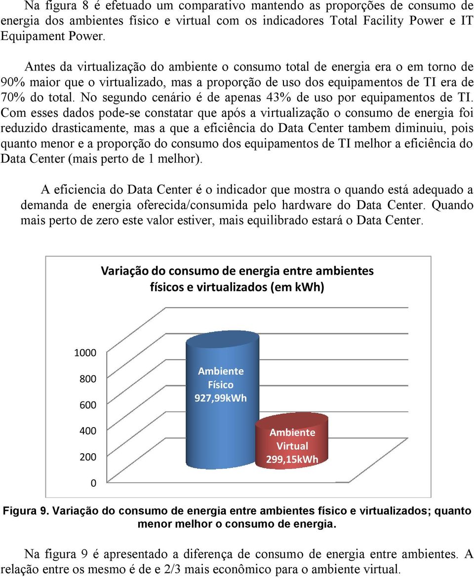 N segund cenári é de apenas 43% de us pr equipaments de TI.