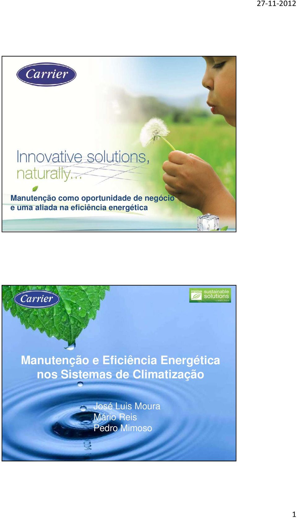 Eficiência Energética nos Sistemas de