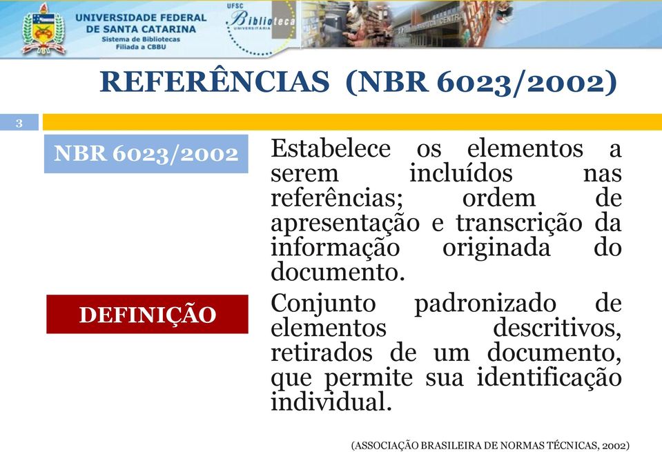 do documento.