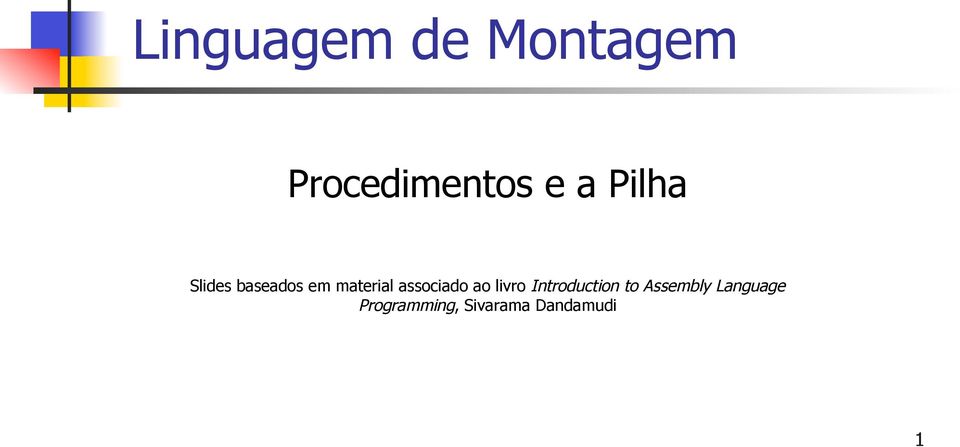 associado ao livro Introduction to