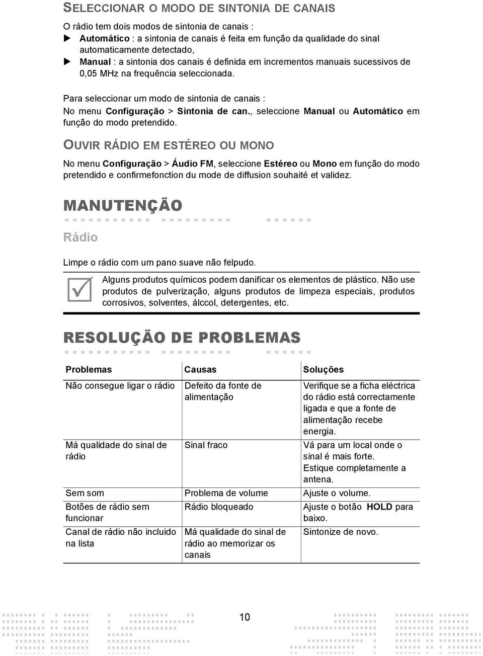 , seleccione Manual ou Automático em função do modo pretendido.