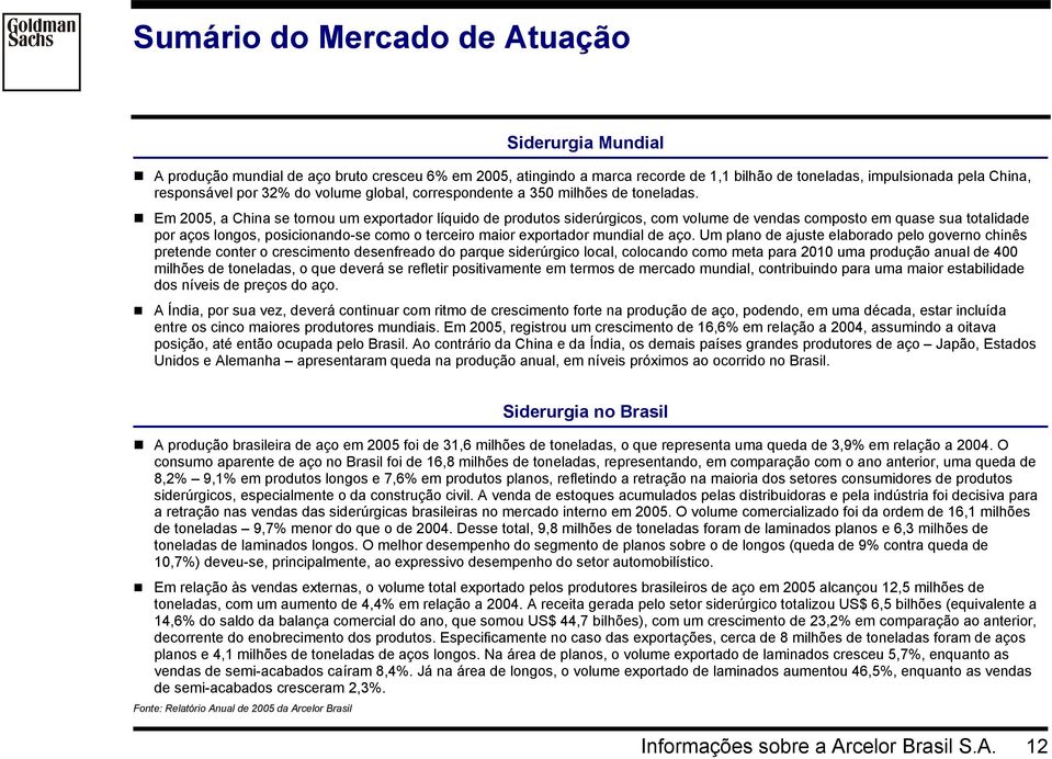 impulsionada pela China, responsável por 32% do volume global, correspondente a 350 milhões de toneladas.