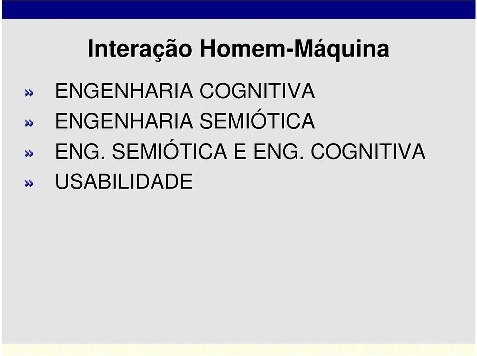 ENGENHARIA SEMIÓTICA» ENG.