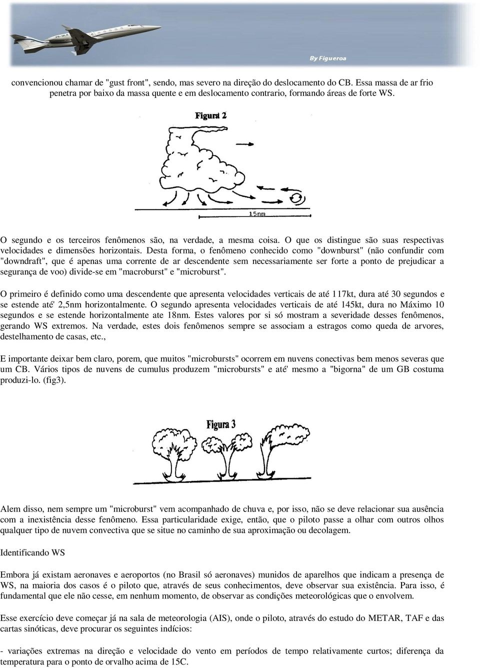 O que os distingue são suas respectivas velocidades e dimensões horizontais.