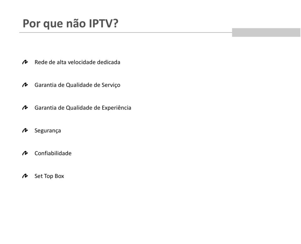 Garantia de Qualidade de Serviço