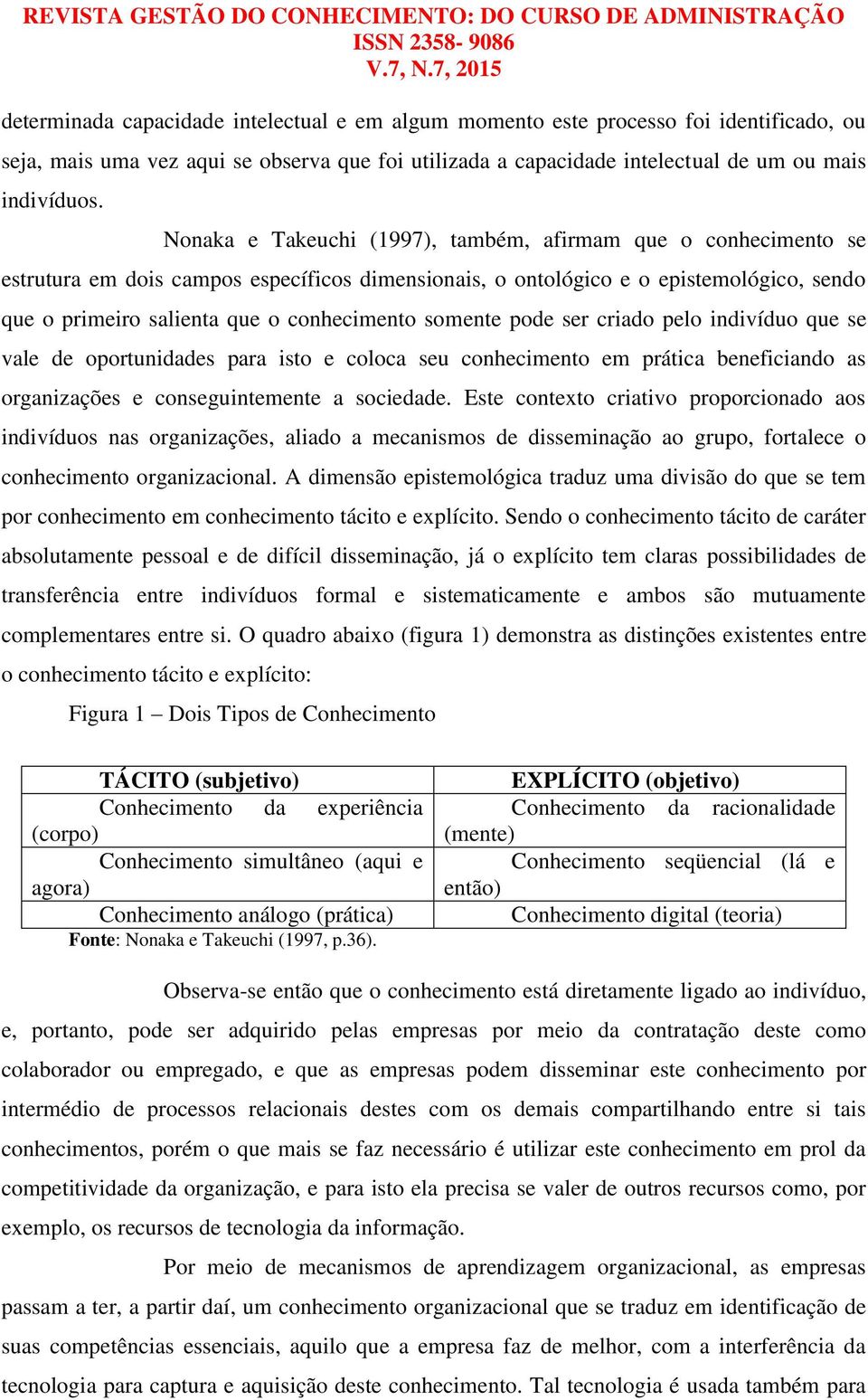 somente pode ser criado pelo indivíduo que se vale de oportunidades para isto e coloca seu conhecimento em prática beneficiando as organizações e conseguintemente a sociedade.