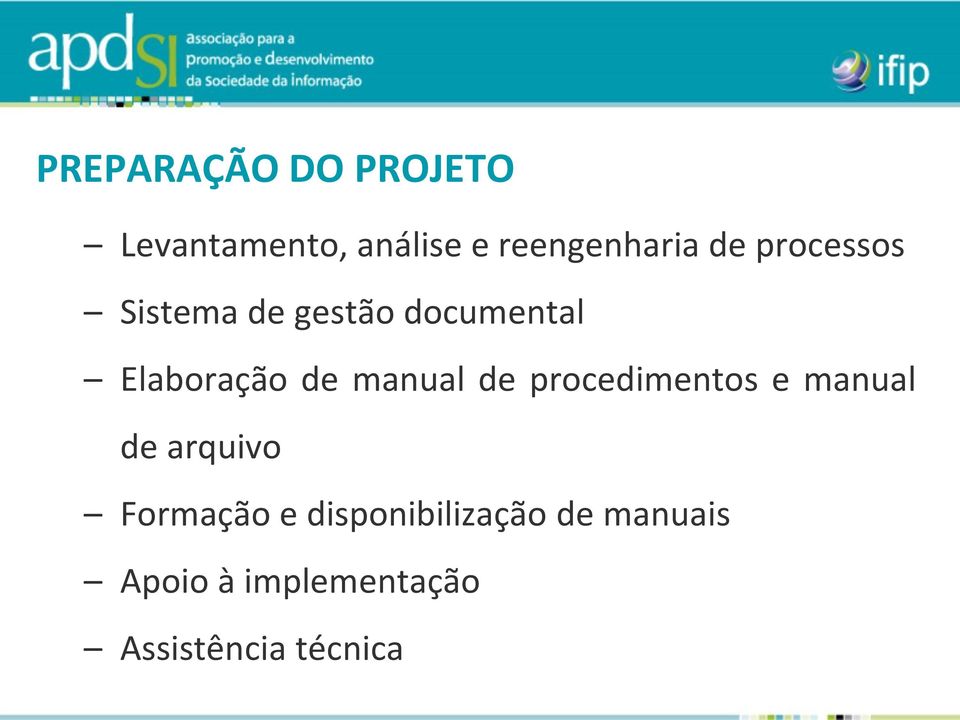 manual de procedimentos e manual de arquivo Formação e