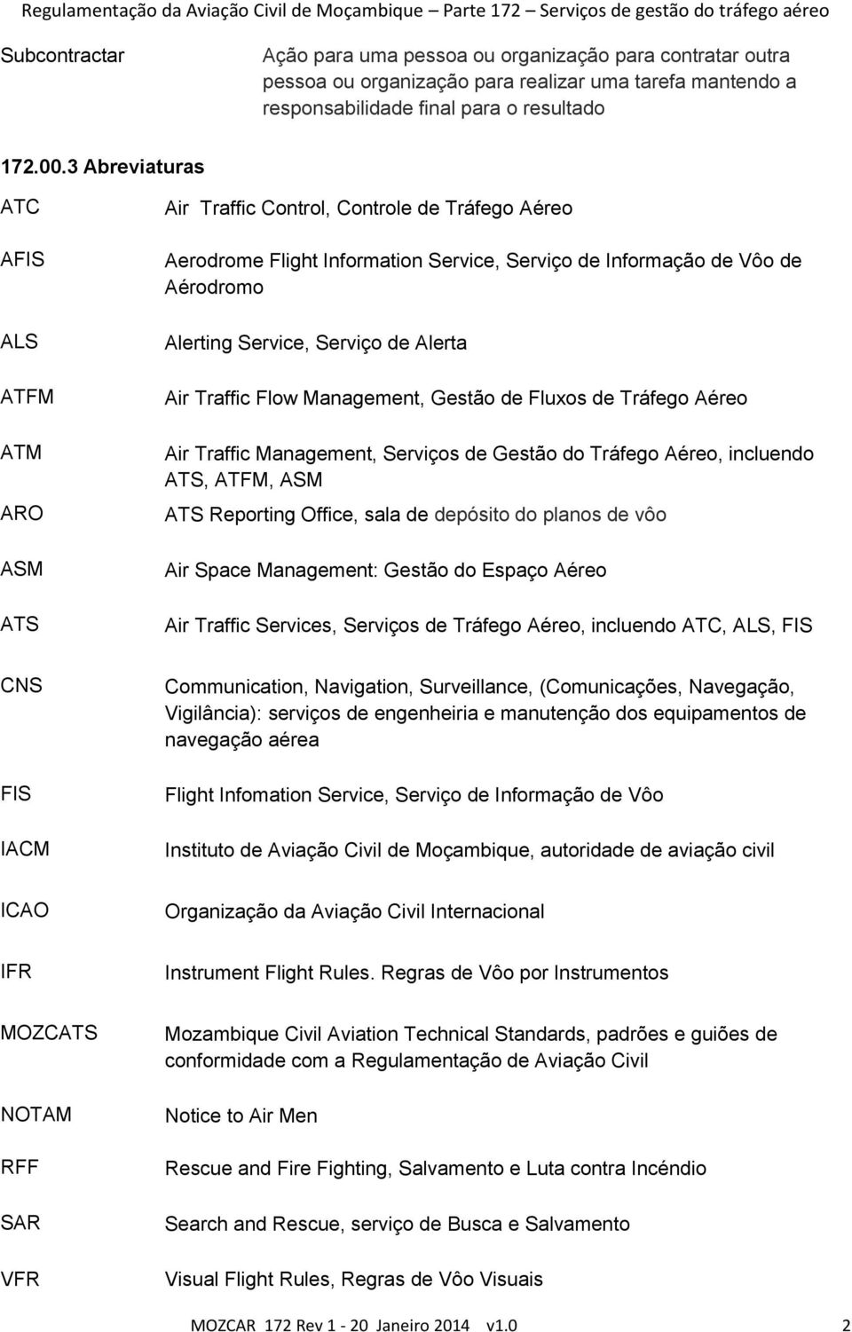 Serviço de Alerta Air Traffic Flow Management, Gestão de Fluxos de Tráfego Aéreo Air Traffic Management, Serviços de Gestão do Tráfego Aéreo, incluendo ATS, ATFM, ASM ATS Reporting Office, sala de