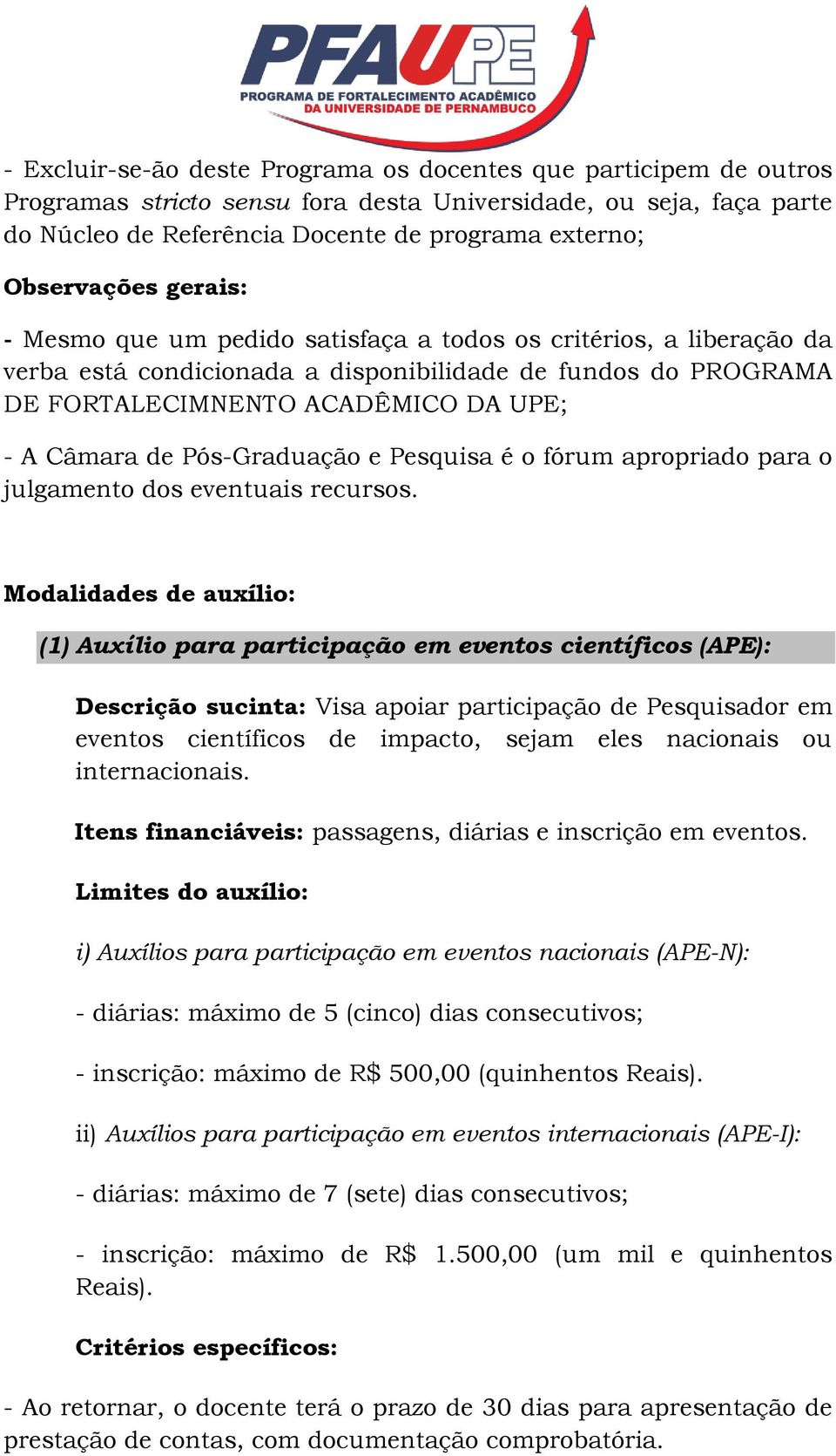 Câmara de Pós-Graduação e Pesquisa é o fórum apropriado para o julgamento dos eventuais recursos.