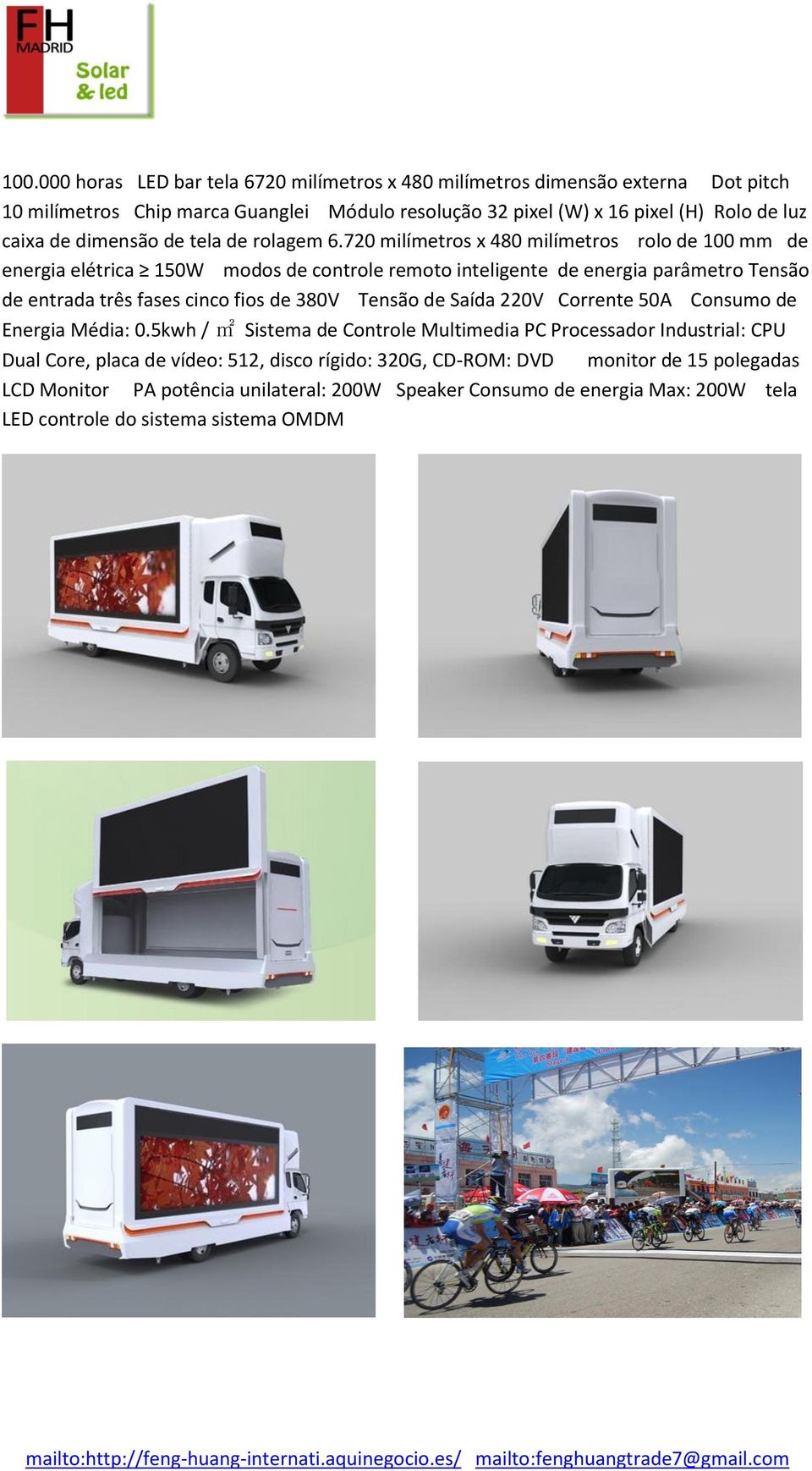 720 milímetros x 480 milímetros rolo de 100 mm de energia elétrica 150W modos de controle remoto inteligente de energia parâmetro Tensão de entrada três fases cinco fios de 380V