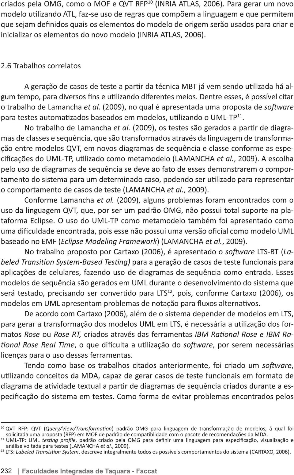 Lamancha - baseado no EMF ( LTS-BT ( - para a geração de casos de teste funcionais para