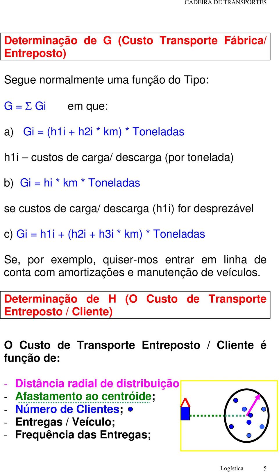 quiser-mos entrar em linha de conta com amortizações e manutenção de veículos.