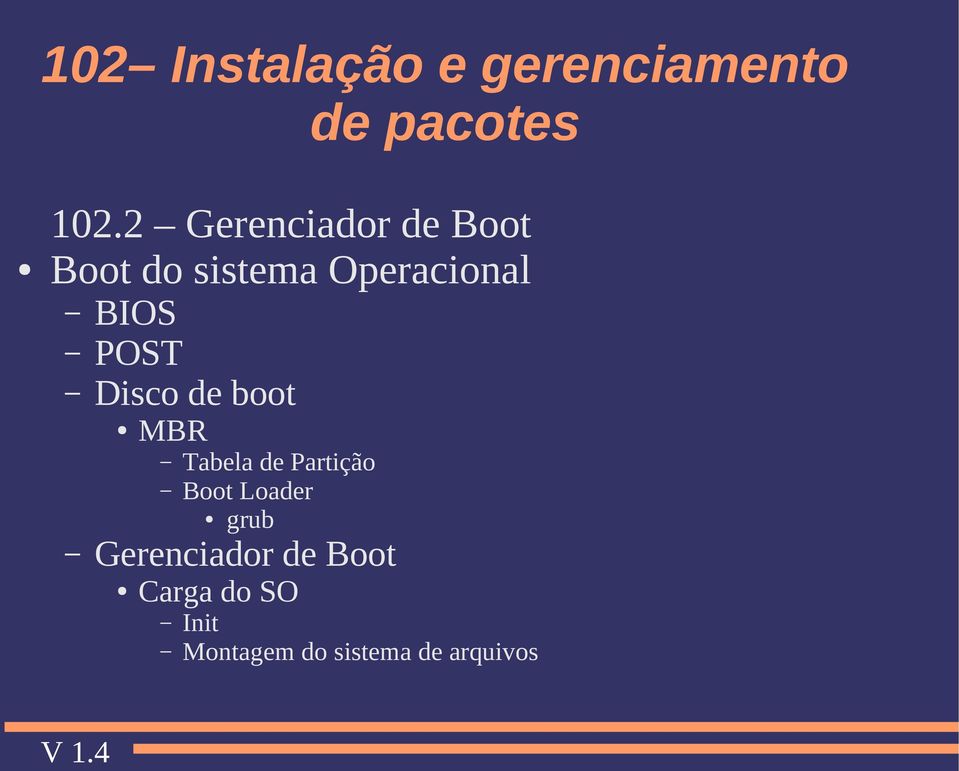 de Partição Boot Loader grub Gerenciador de