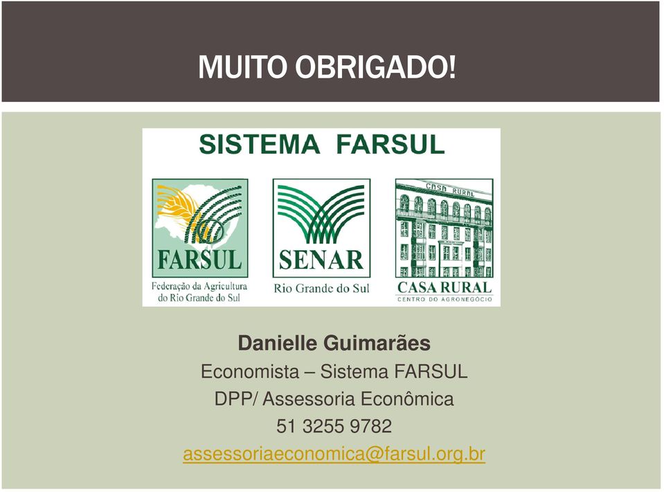 Sistema FARSUL DPP/ Assessoria