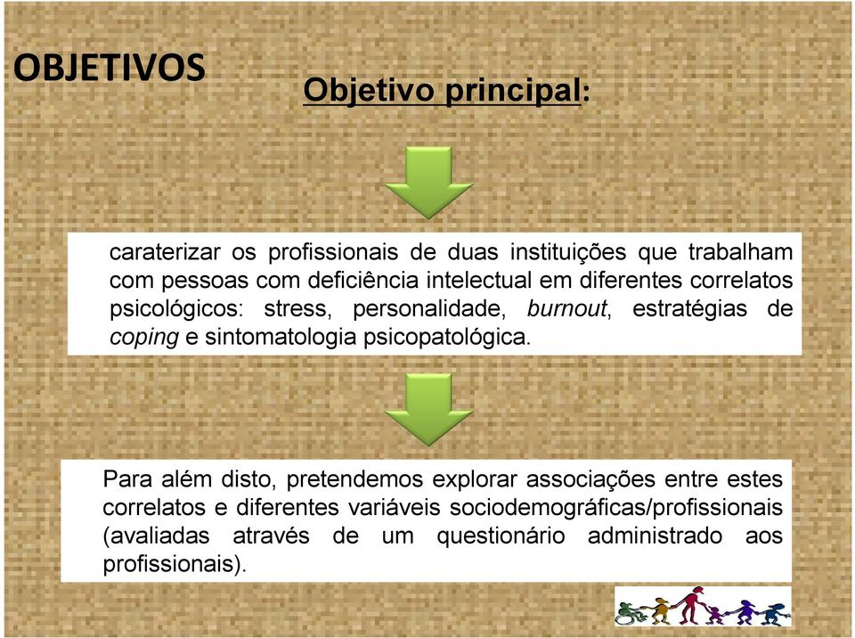 coping e sintomatologia psicopatológica.