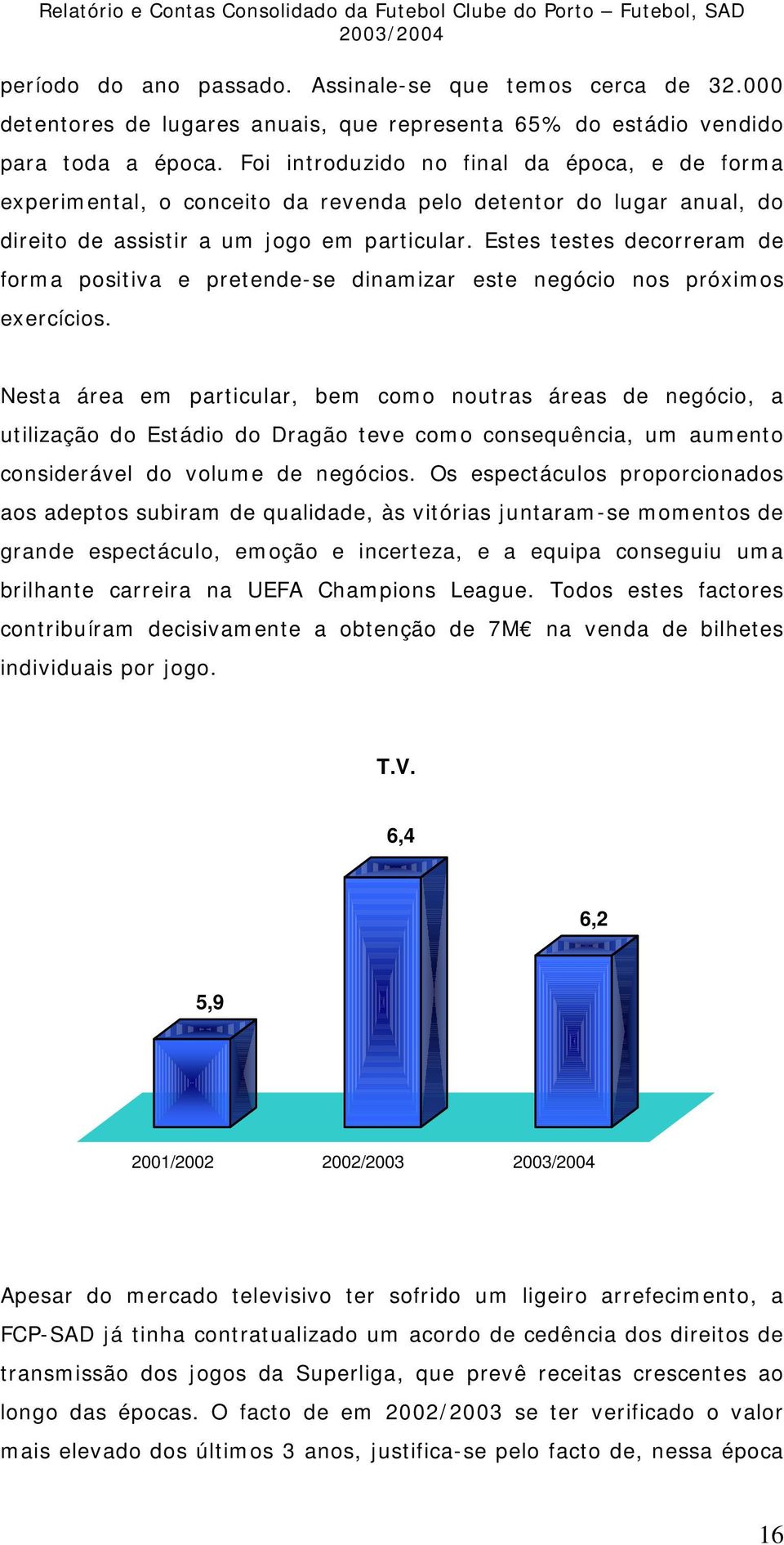 Estes testes decorreram de forma positiva e pretende-se dinamizar este negócio nos próximos exercícios.