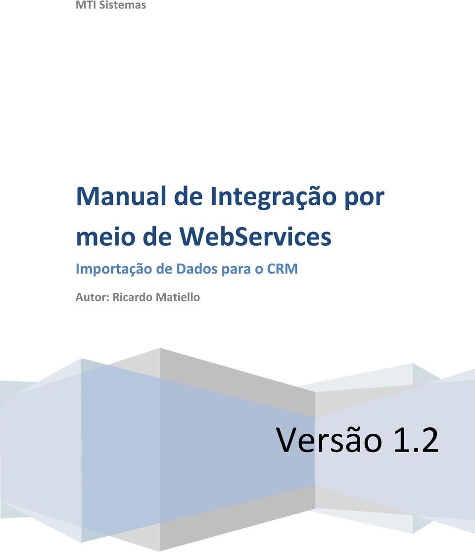 WebServices Importação de