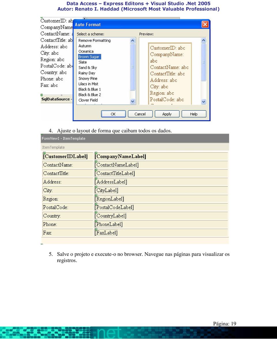 Salve o projeto e execute-o no browser.