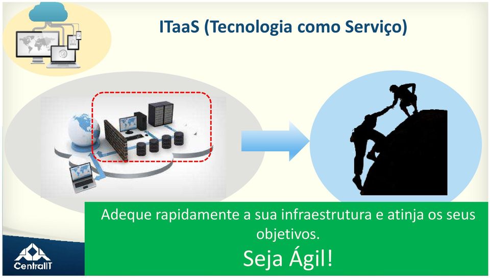 sua infraestrutura e atinja