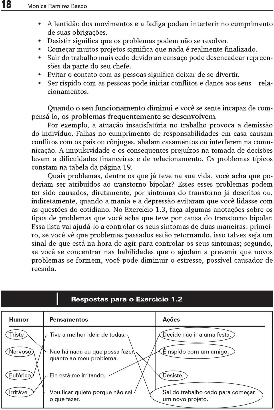 Evitar o contato com as pessoas significa deixar de se divertir. Ser ríspido com as pessoas pode iniciar conflitos e danos aos seus relacionamentos.