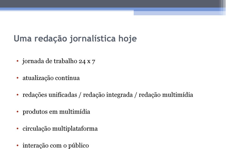 redação integrada / redação multimídia produtos em