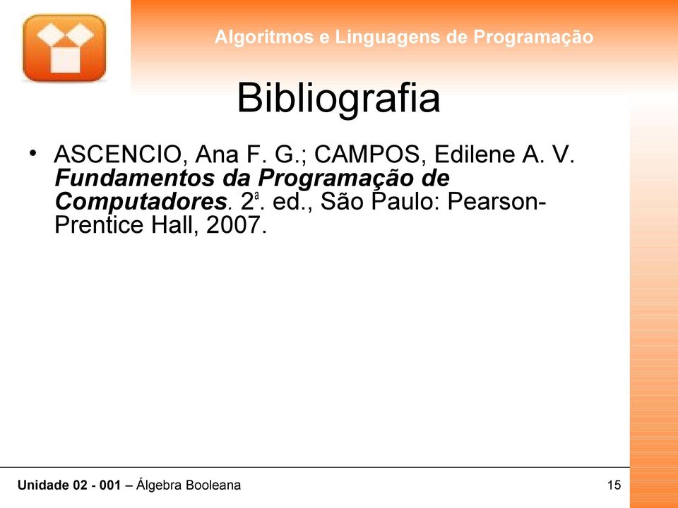 Fundamentos da Programação de