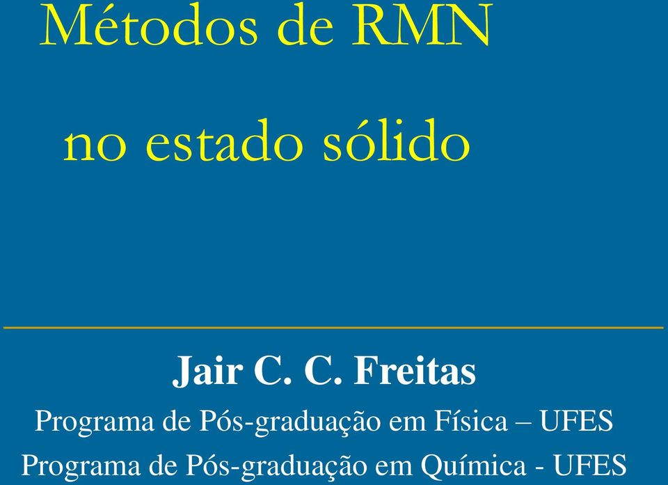 C. Freitas Programa de