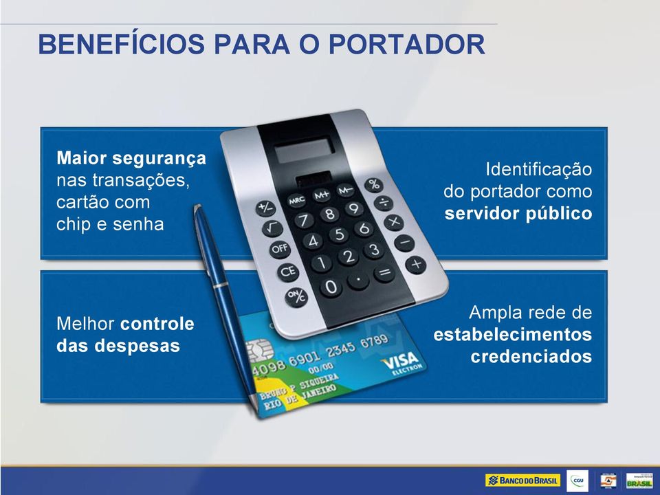 do portador como servidor público Melhor controle