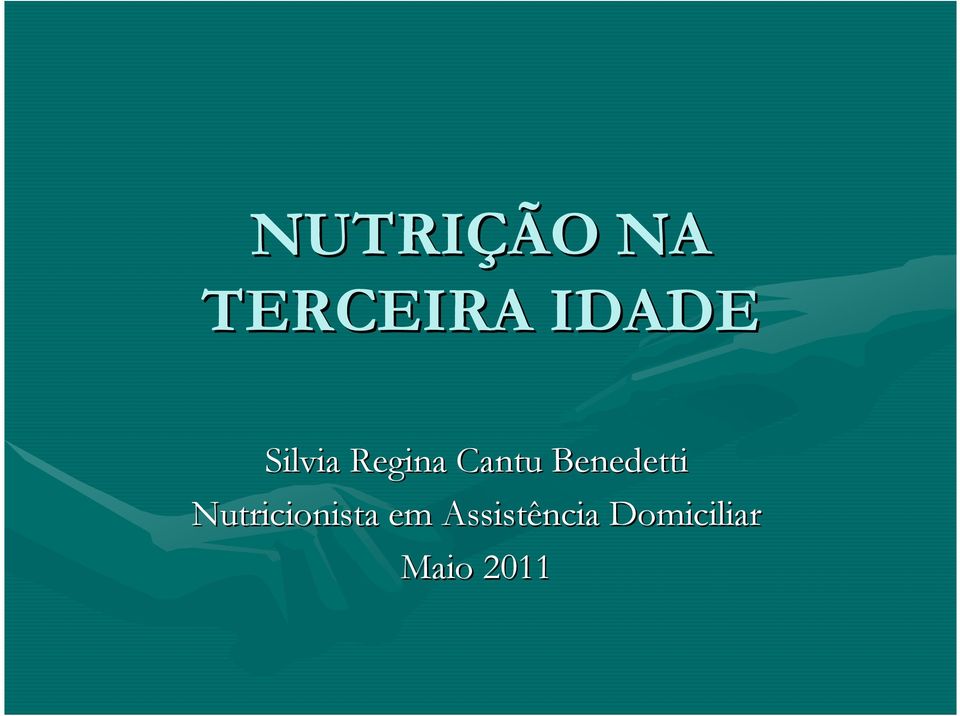 Benedetti Nutricionista em