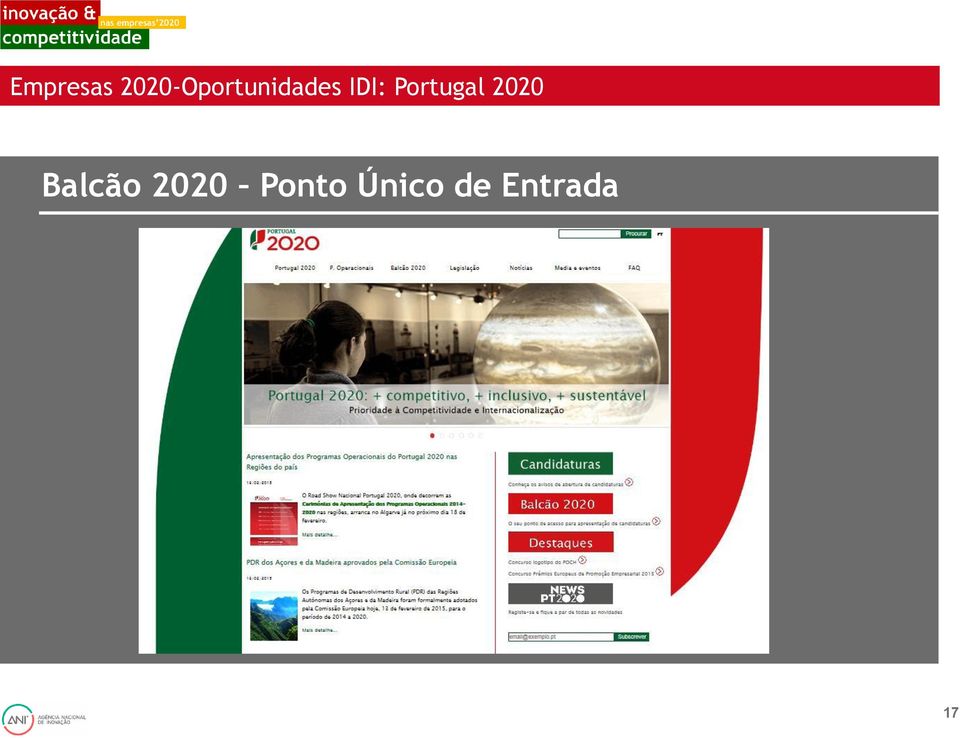 IDI: Portugal 2020