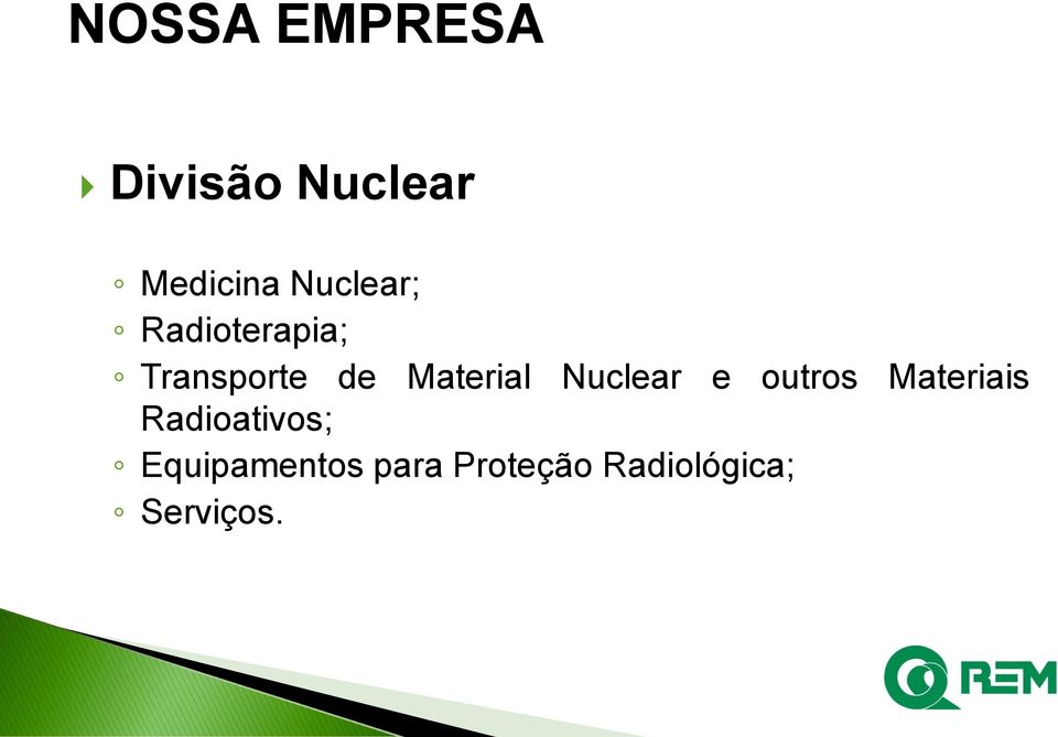 Material Nuclear e outros Materiais