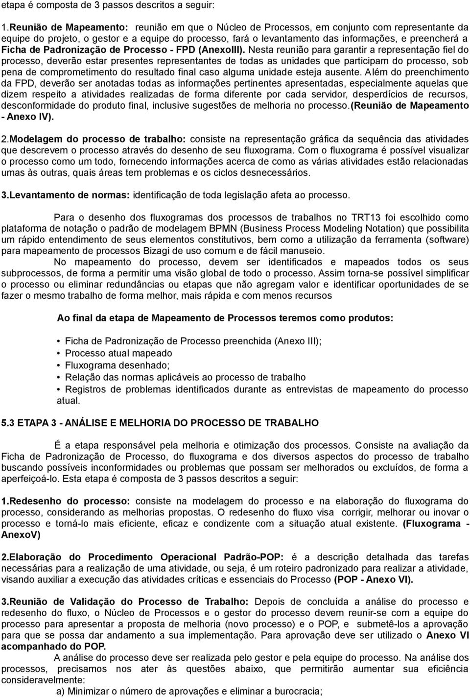 Ficha de Padronização de Processo - FPD (AnexoIII).