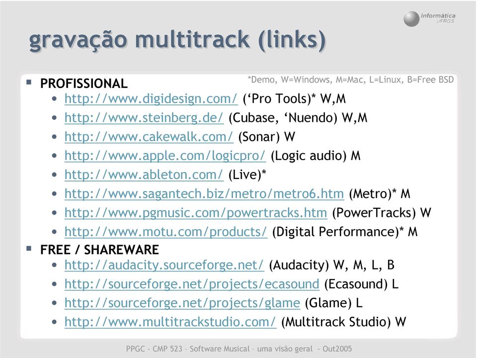 biz/metro/metro6.htm (Metro)* M http://www.pgmusic.com/powertracks.htm (PowerTracks) W http://www.motu.