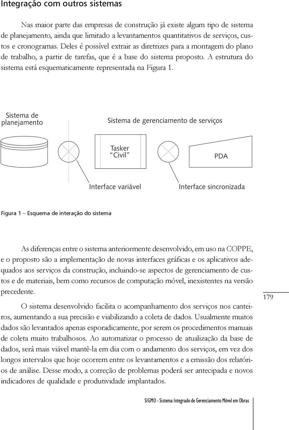 A estrutura do sistema está esquematicamente representada na Figura 1.