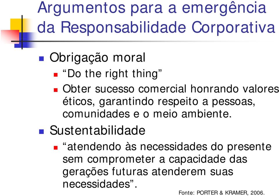 comunidades e o meio ambiente.