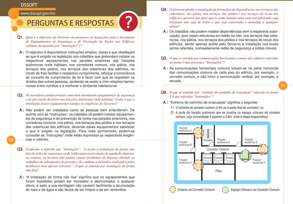 O objectivo é disponibilizar instruções simples, claras e que obedeçam ao que é exigido na legislação aos cidadãos que pretendam instalar os respectivos equipamentos nas paredes exteriores das