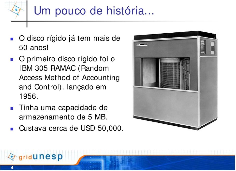 Method of Accounting and Control). lançado em 1956.