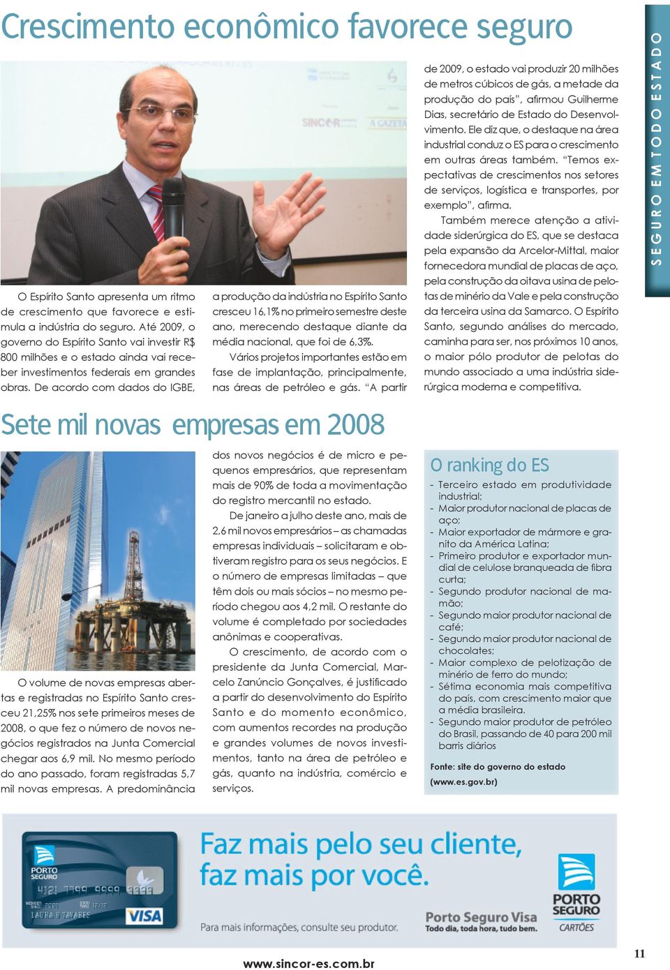 De acordo com dados do IGBE, a produção da indústria no Espírito Santo cresceu 16,1% no primeiro semestre deste ano, merecendo destaque diante da média nacional, que foi de 6,3%.