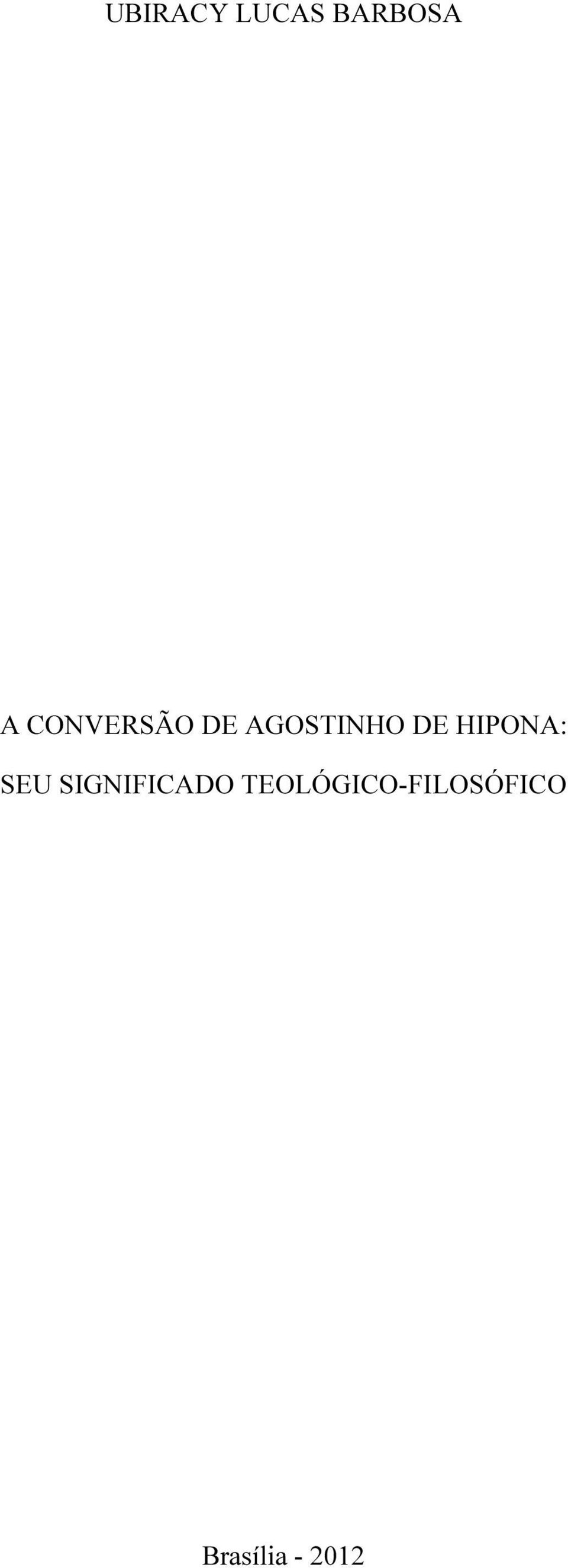 HIPONA: SEU SIGNIFICADO