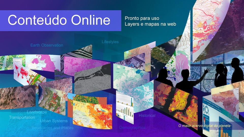 Layers e mapas na web