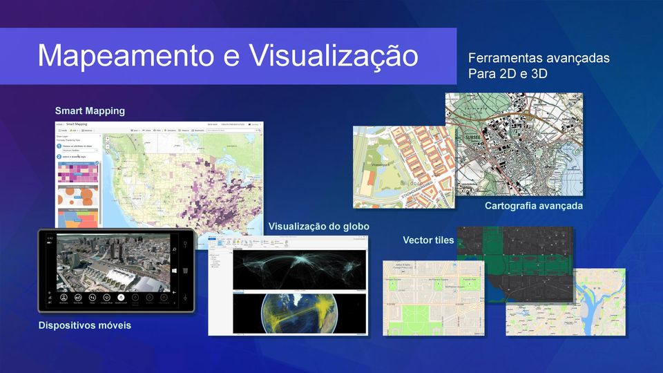 Cartografia avançada Visualização do