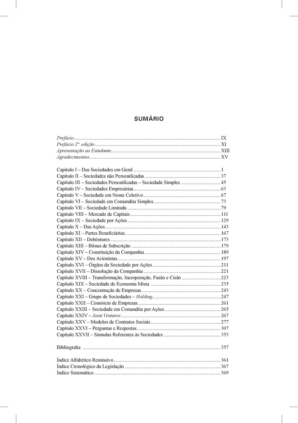 ..73 Capítulo VII Sociedade Limitada...79 Capítulo VIII Mercado de Capitais...111 Capítulo IX Sociedade por Ações...129 Capítulo X Das Ações...143 Capítulo XI Partes Beneficiárias.