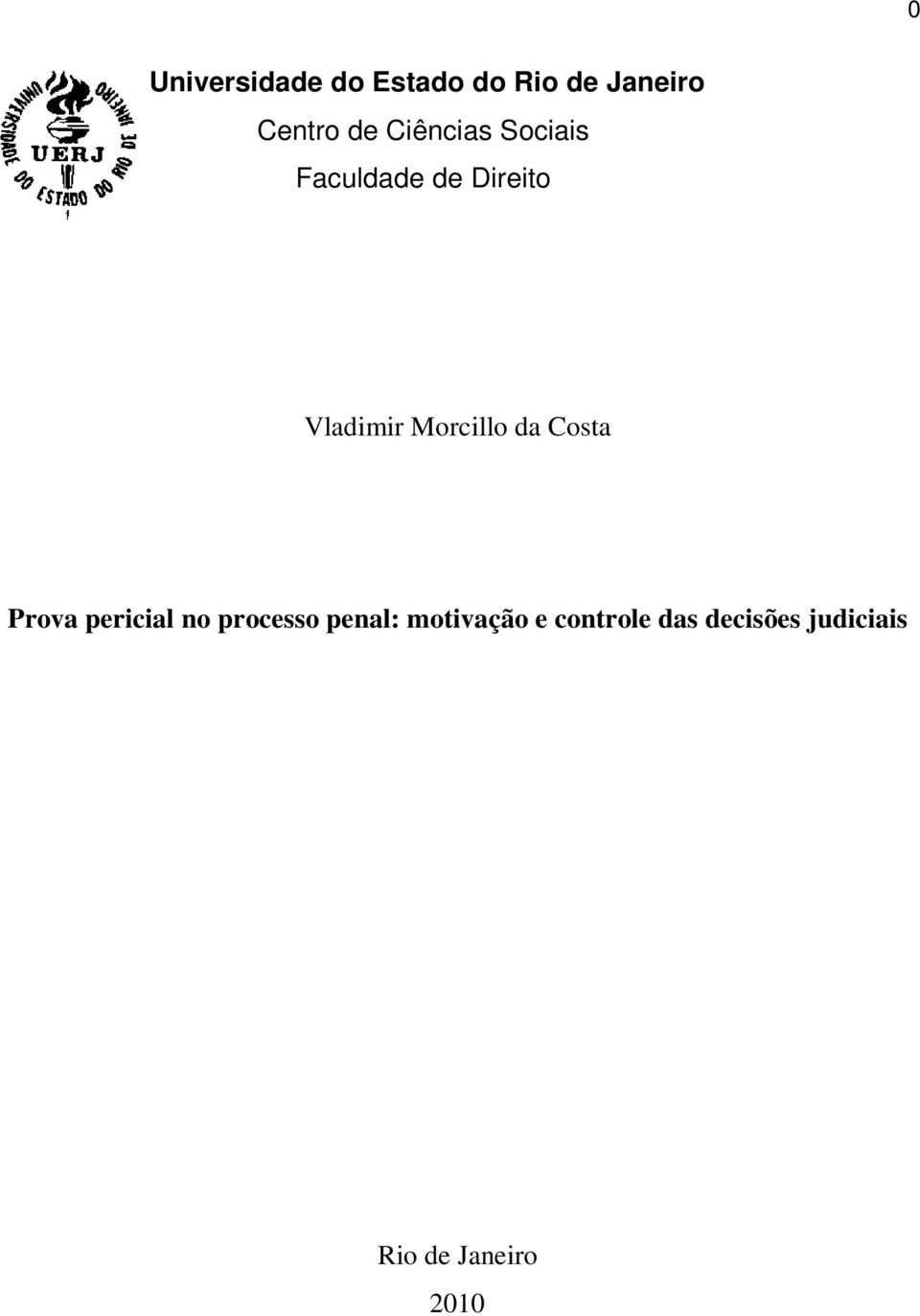 Morcillo da Costa Prova pericial no processo penal: