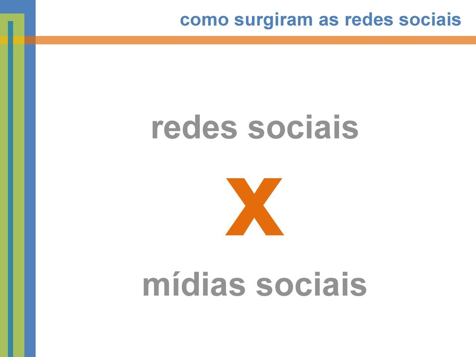 sociais redes